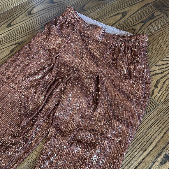 NWT Free People Sequin Pant - Picture 3 of 4